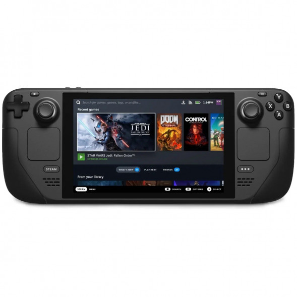 Игровая приставка Valve Steam Deck 512 ГБ SSD, черный в Симферополе