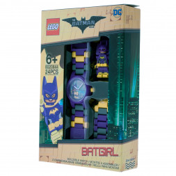 Часы LEGO Super Heroes 8020844 Batman Movie Бэтгерл с минифигуркой