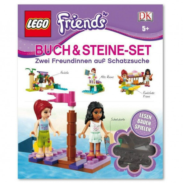 Книга и набор кубиков LEGO Friends Buch &amp;amp; Steine-Set Zwei Freundinnen auf Schatzsuche в Симферополе