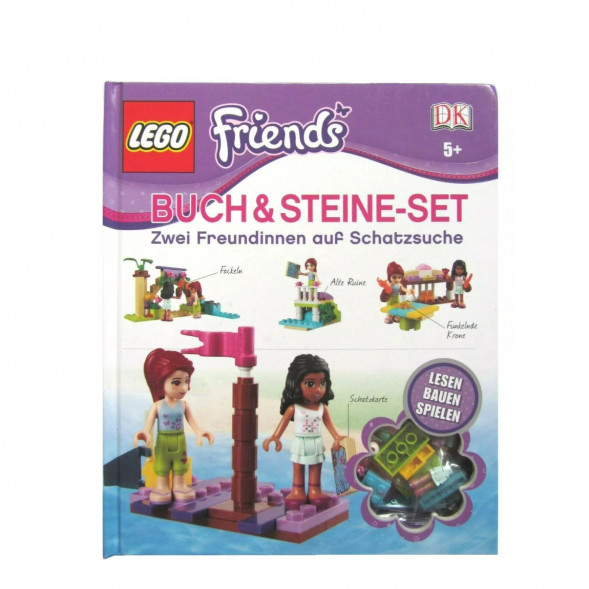 Книга и набор кубиков LEGO Friends Buch &amp;amp; Steine-Set Zwei Freundinnen auf Schatzsuche в Симферополе