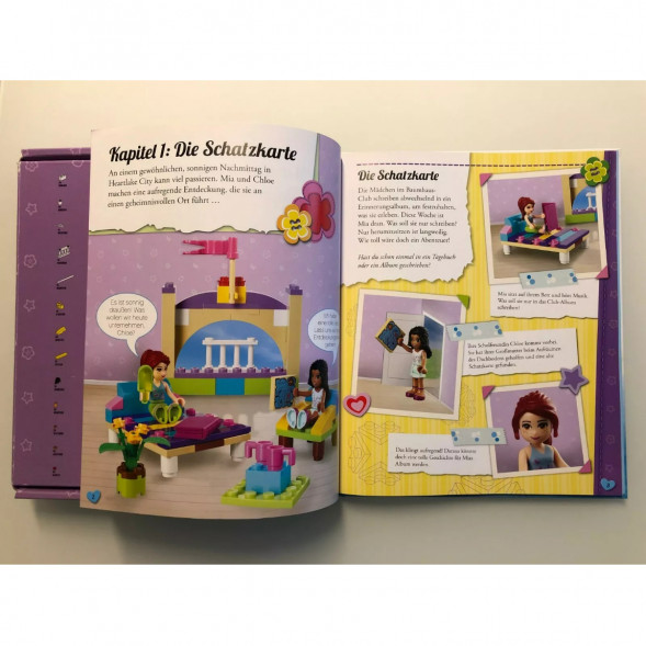 Книга и набор кубиков LEGO Friends Buch &amp;amp; Steine-Set Zwei Freundinnen auf Schatzsuche в Симферополе