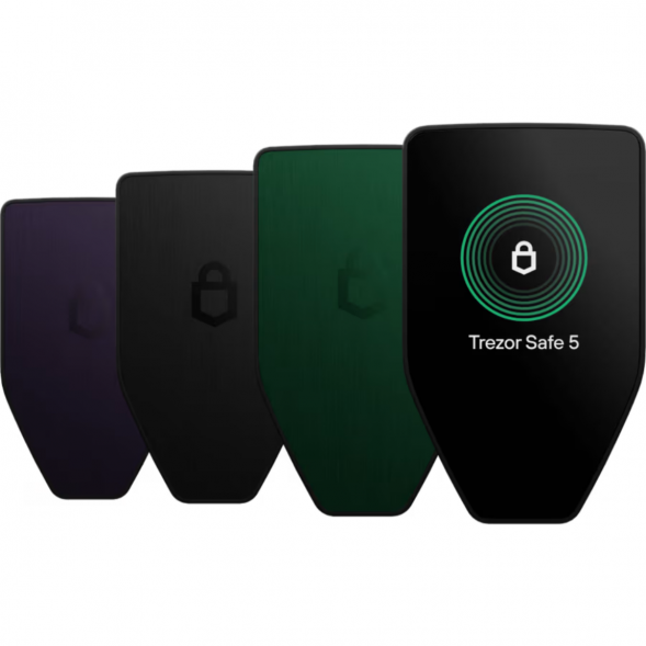 Аппаратный криптокошелек Trezor Safe 5, Green Beryl в Симферополе
