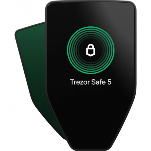 Аппаратный криптокошелек Trezor Safe 5, Green Beryl в Симферополе