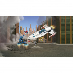 Конструктор LEGO Super Heroes 76028 Вторжение Дарксайда