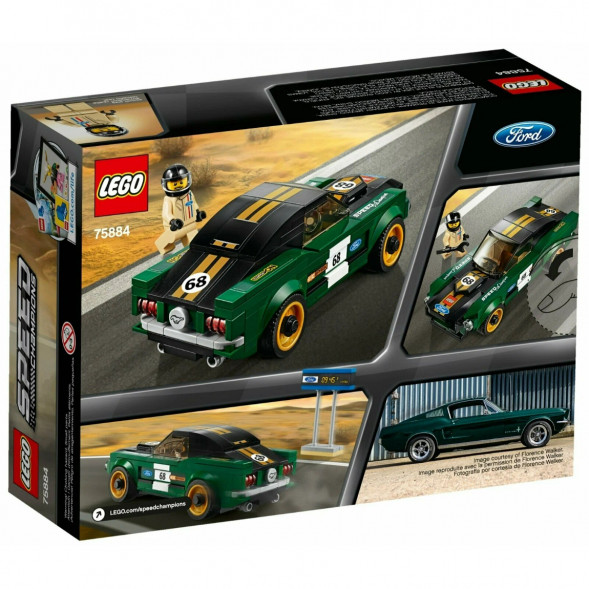 Конструктор LEGO Speed Champions 75884 1968 Ford Mustang Fastback в Симферополе