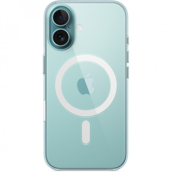 Чехол Apple Clear Case with MagSafe для iPhone 16 Plus, прозрачный (MA7D4ZM/A) в Симферополе