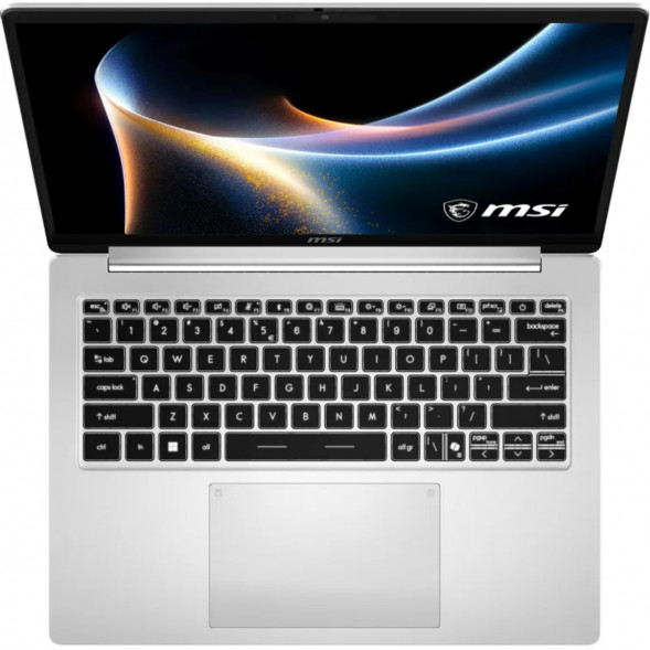 Ноутбук MSI Modern 14S AI+ G3MG-011XRU (14&amp;quot;, OLED, Intel Core Ultra 5 322 2.5ГГц, 6 ядер, 16ГБ DDR5, 512ГБ SSD, Intel Graphics, без ОС), серебристый в Симферополе