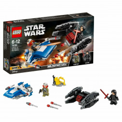 Конструктор LEGO Star Wars 75196 Истребитель типа A против бесшумного истребителя СИД