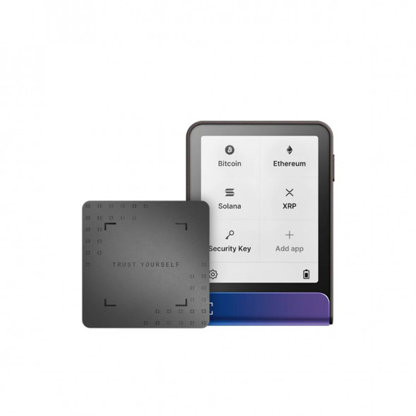 Аппаратный криптокошелек Ledger Flex+Recovery Key, Neptune Blue в Симферополе