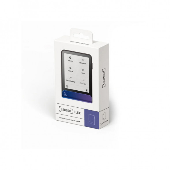 Аппаратный криптокошелек Ledger Flex+Recovery Key, Neptune Blue в Симферополе