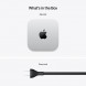 Компьютер Apple Mac mini M4 2024 (MU9E3) (10 Core GPU, 16ГБ, 512ГБ SSD, Apple, macOS), серебристый в Симферополе