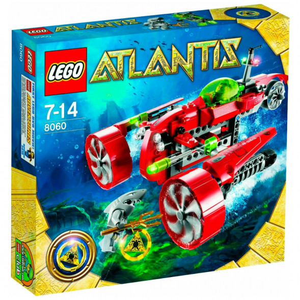 Конструктор LEGO Atlantis 8060 Субмарина Тайфун Турбо в Симферополе