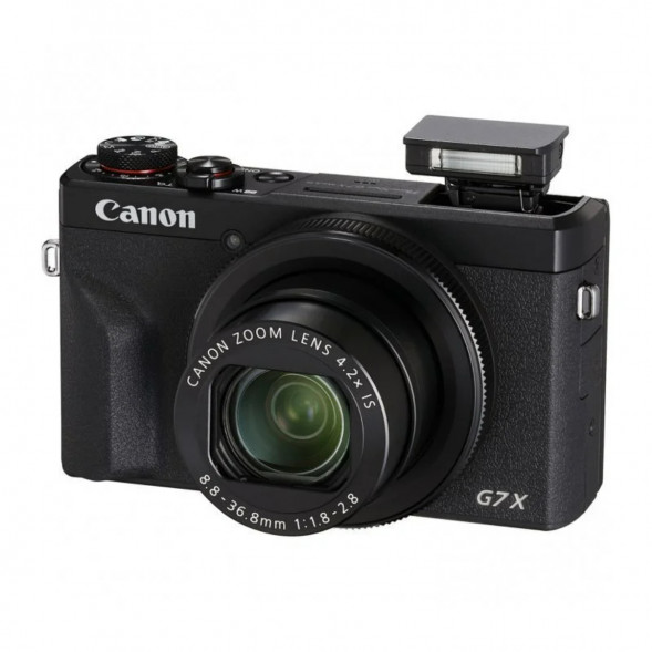 Фотоаппарат Canon PowerShot G7X Mark III, чёрный в Симферополе