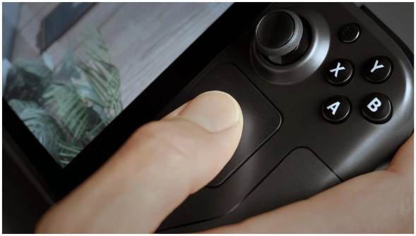 Игровая приставка Valve Steam Deck 64 ГБ SSD, черный в Симферополе